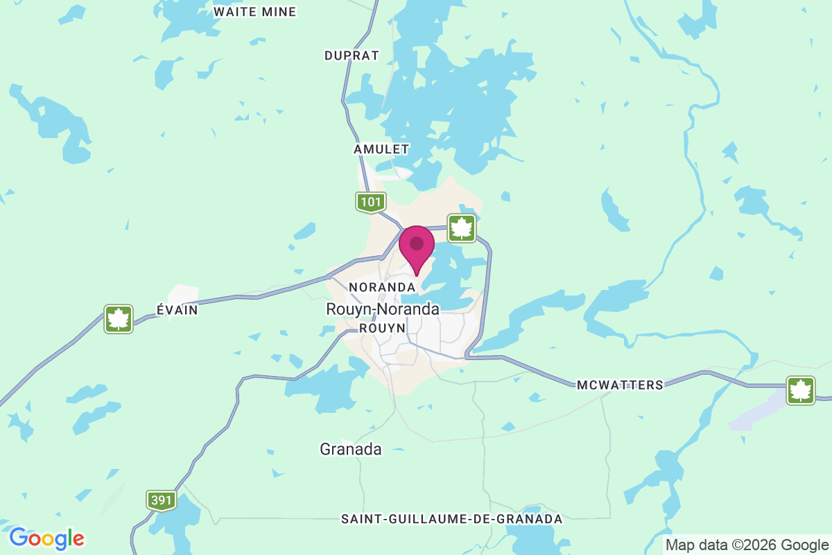 Carte de Noranda
