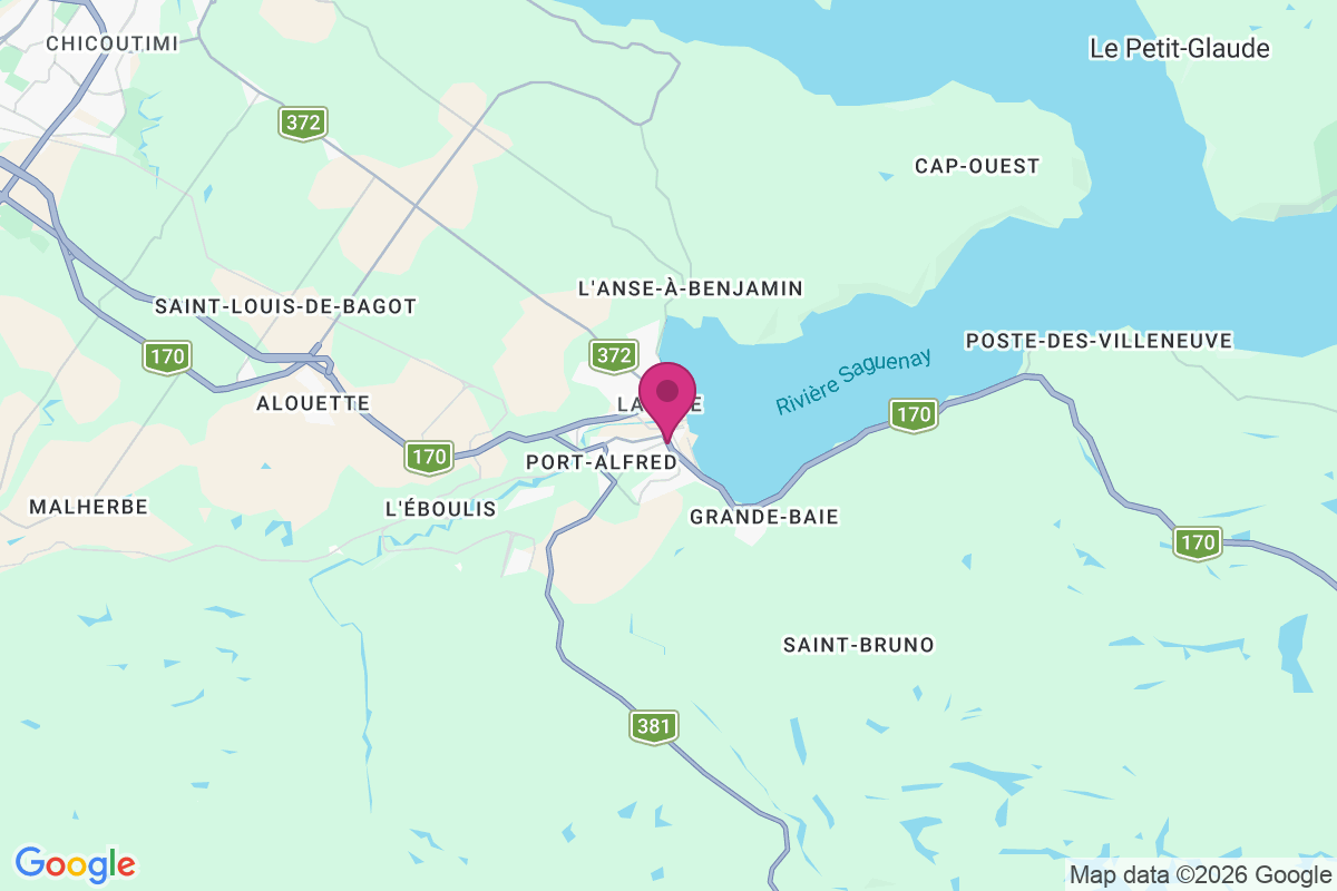 Carte de Port-Alfred