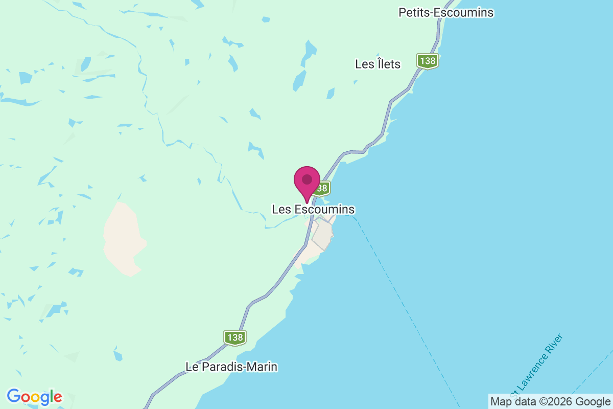 Carte de Escoumins