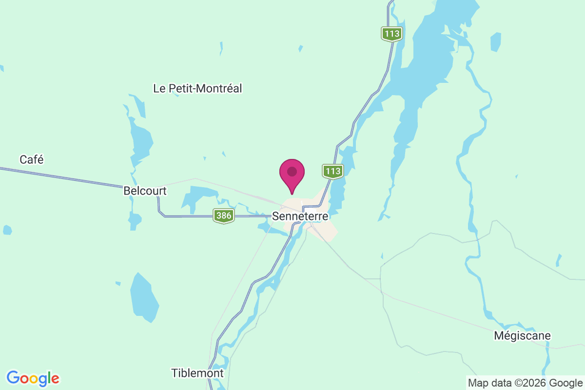 Carte de Senneterre
