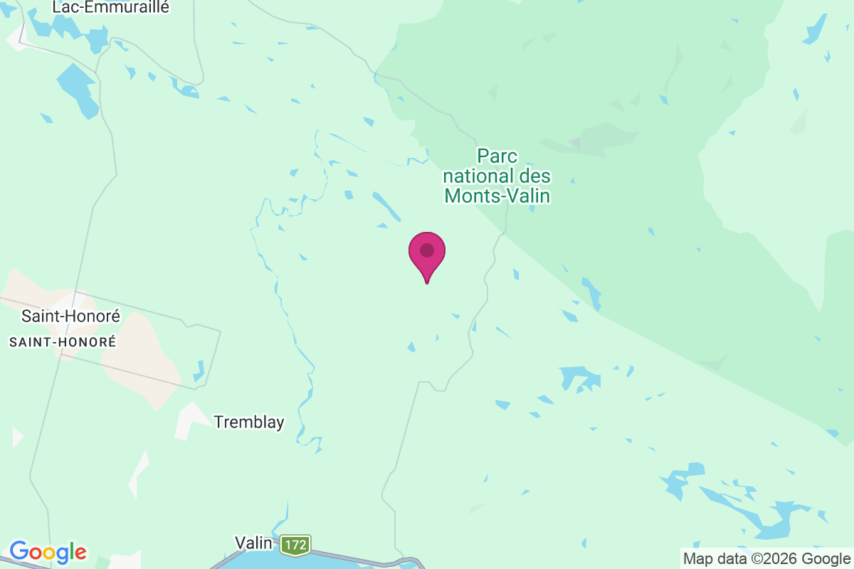 Carte de Saint-Fulgence