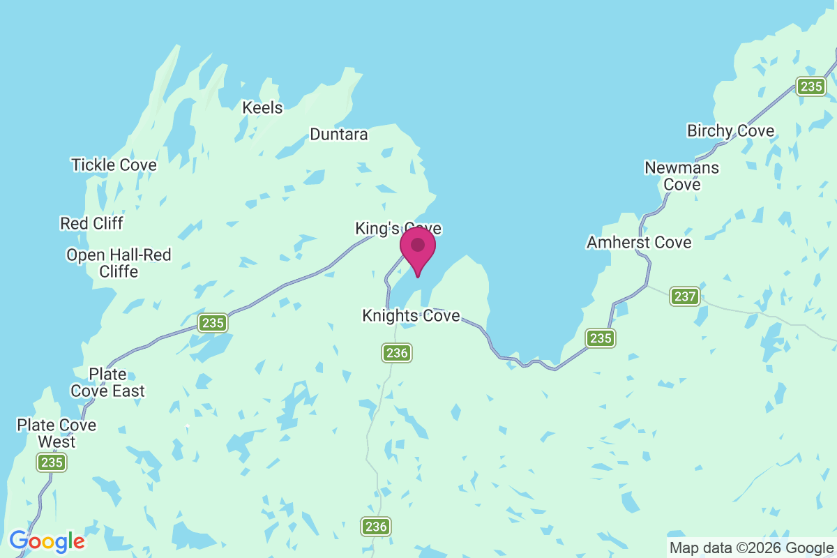 Carte de King's Cove