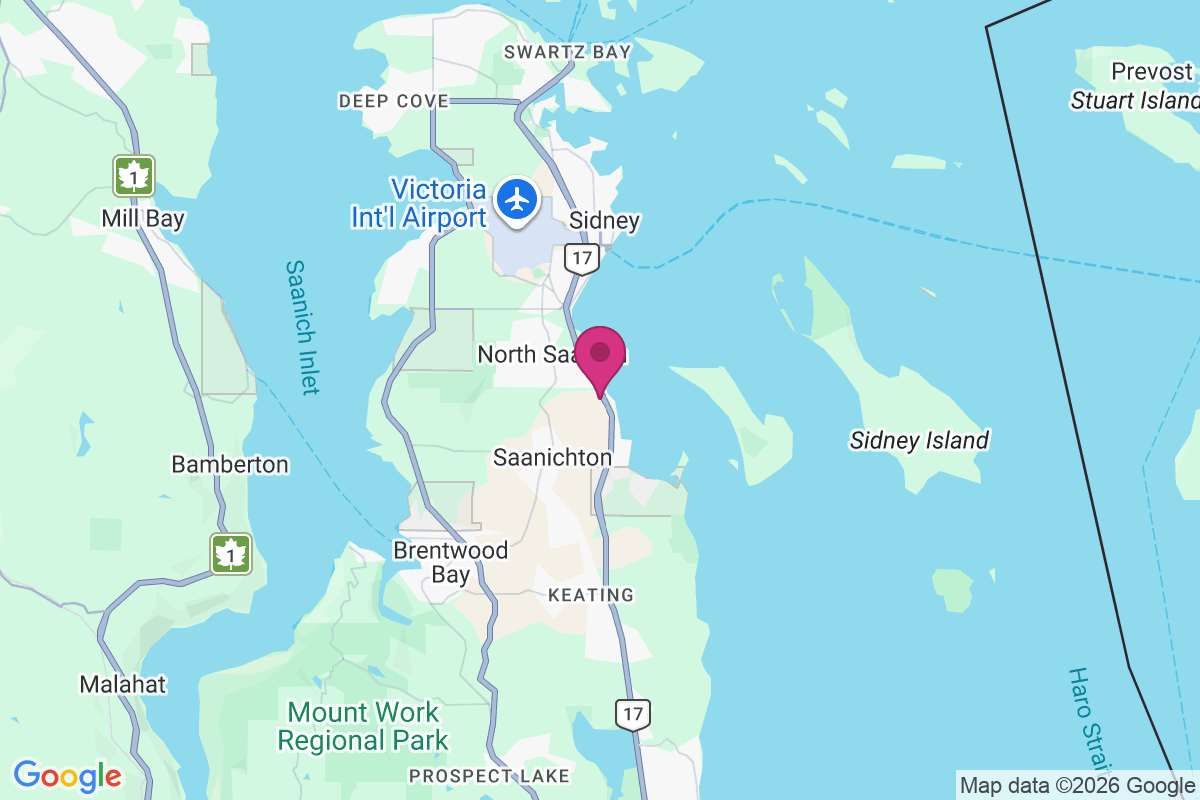 Carte de Saanich