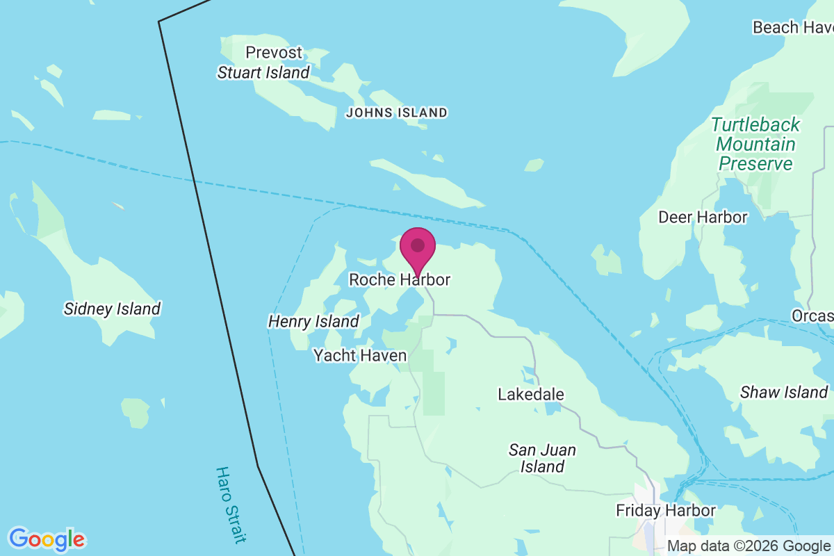 Carte de Roche Harbor