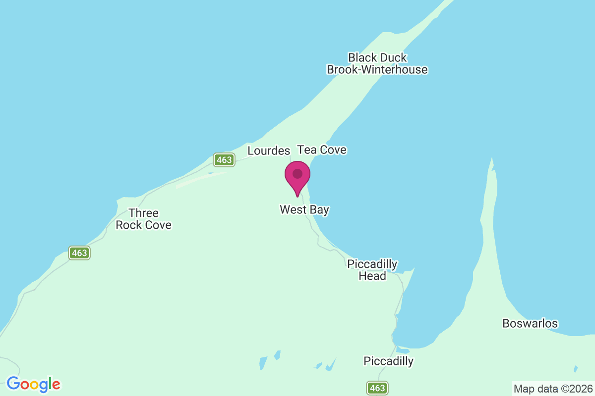 Carte de Black Duck Cove