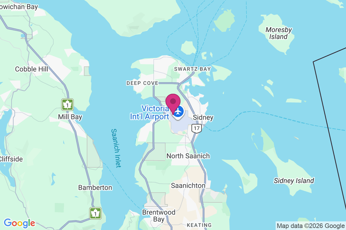 Carte de North Saanich