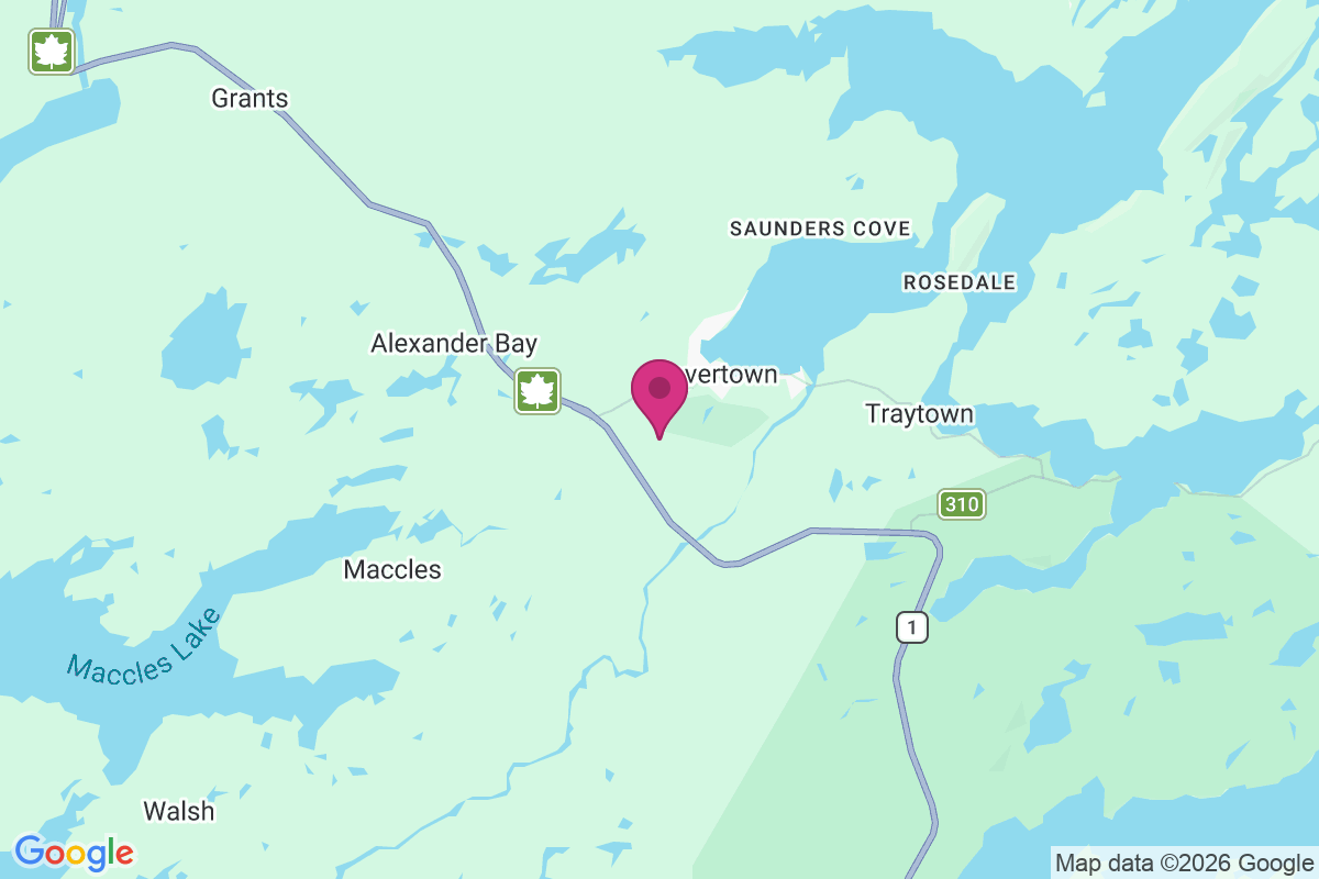 Carte de Glovertown