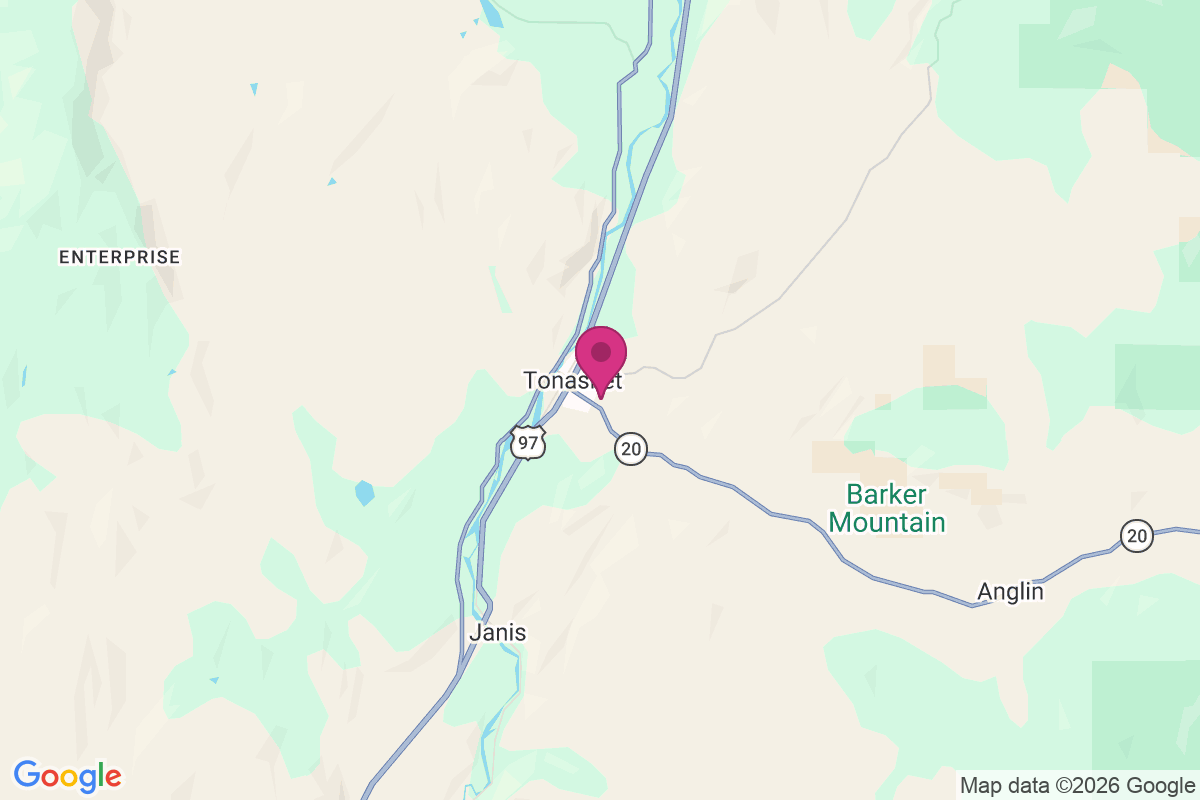 Carte de Tonasket