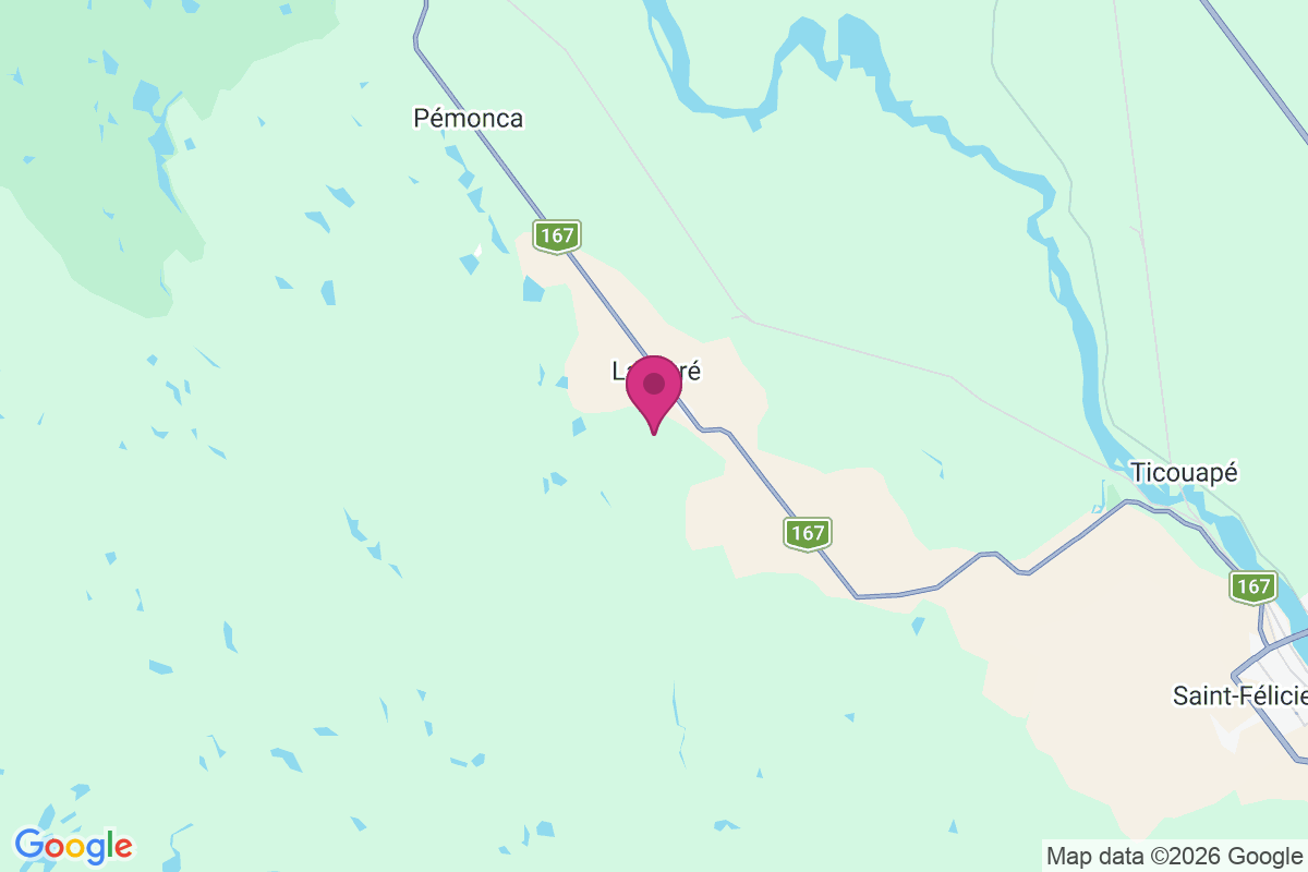 Carte de Rivière-au-Doré
