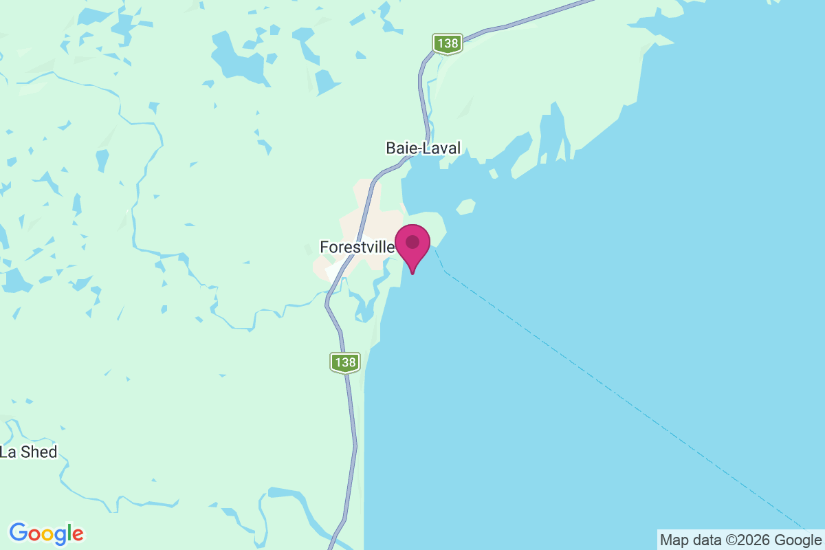 Carte de Forestville