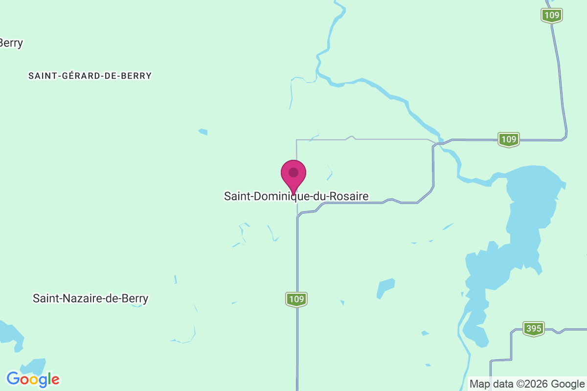 Carte de Saint-Dominique-du-Rosaire