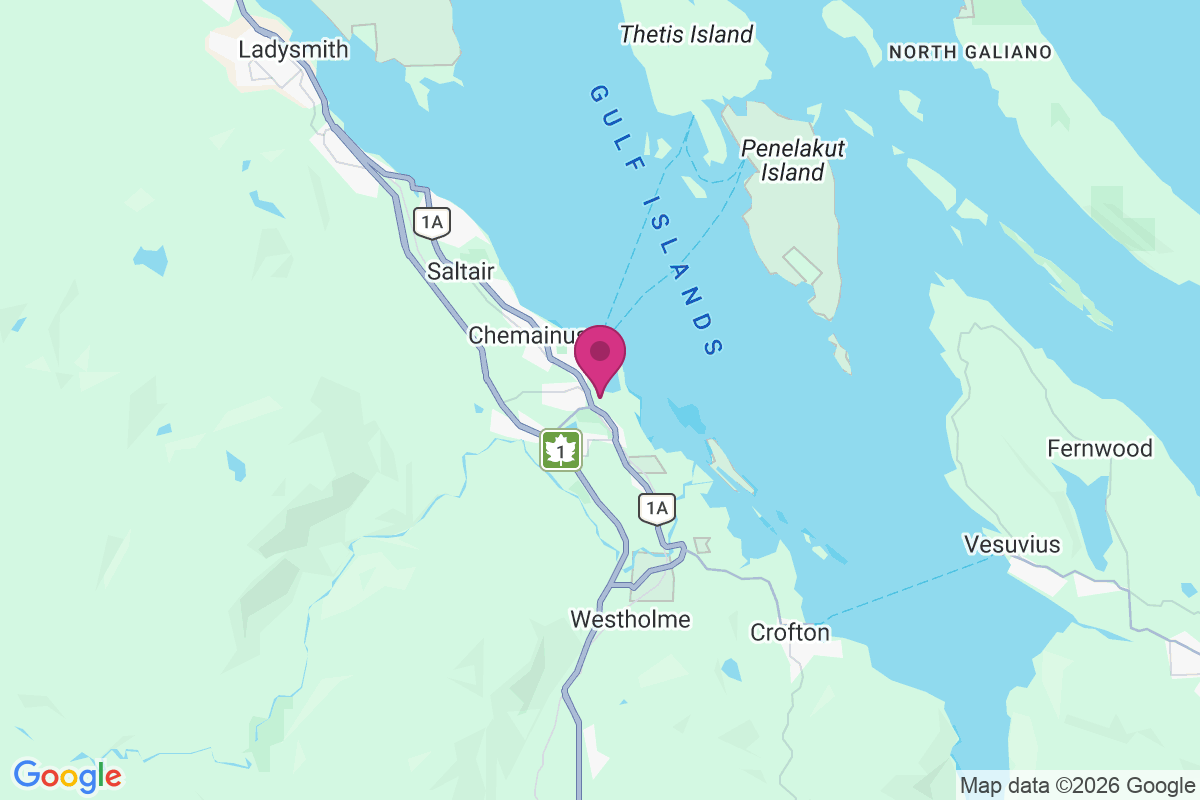 Carte de Thetis Island