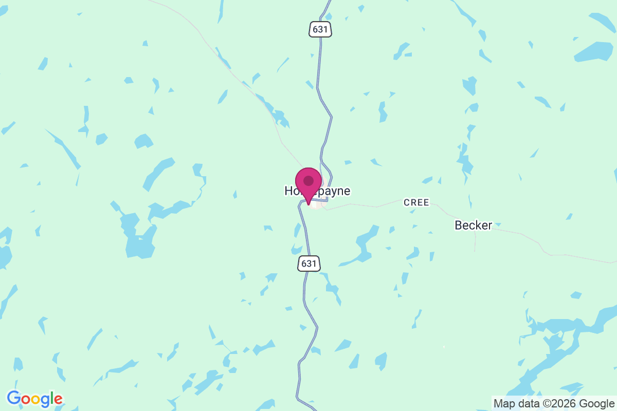 Carte de Hornepayne