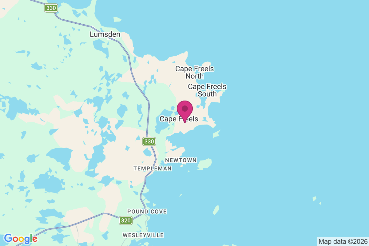 Carte de Cape Freels