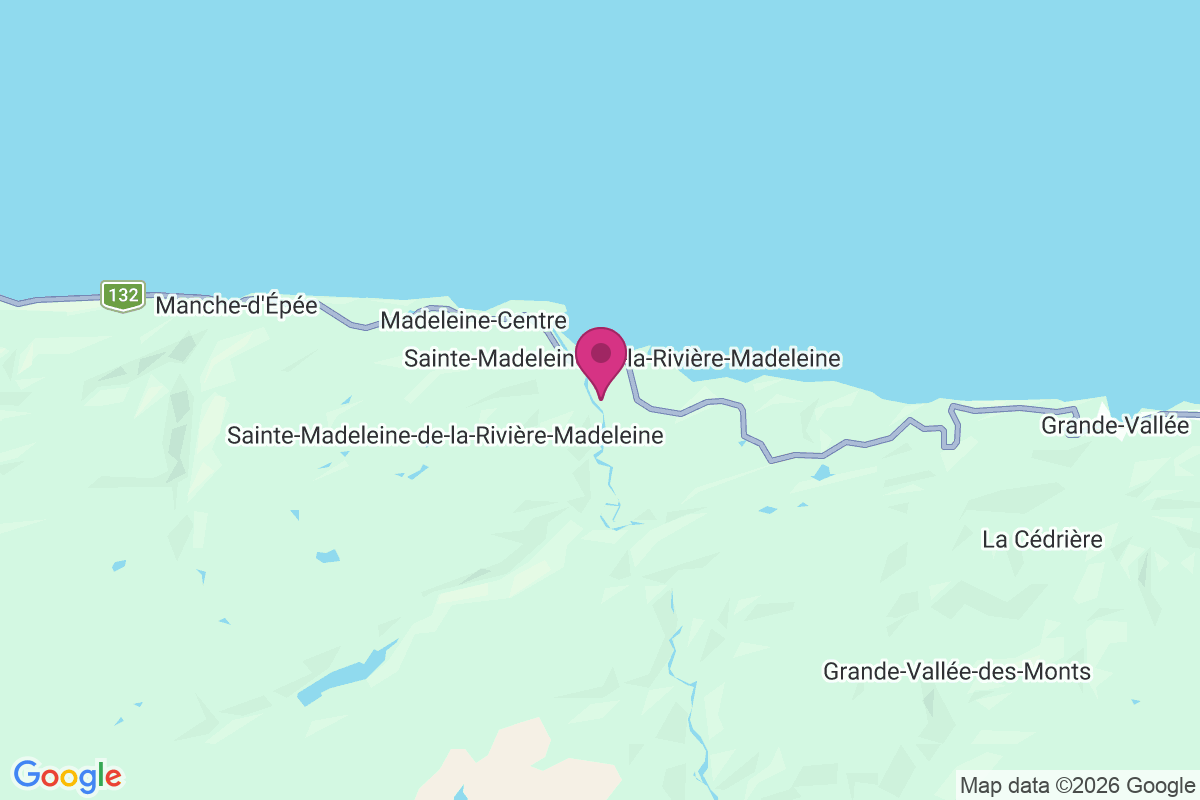 Carte de Rivière-la-Madeleine