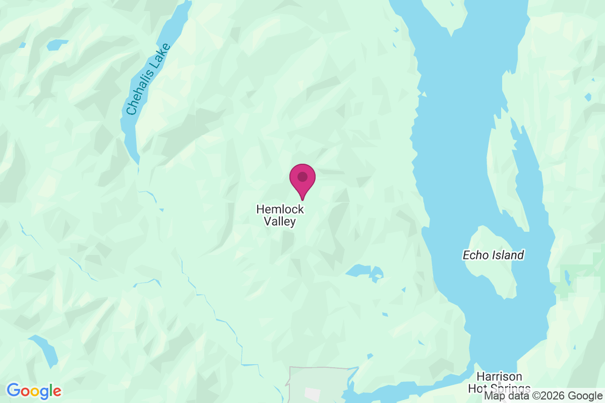 Carte de Hemlock Valley