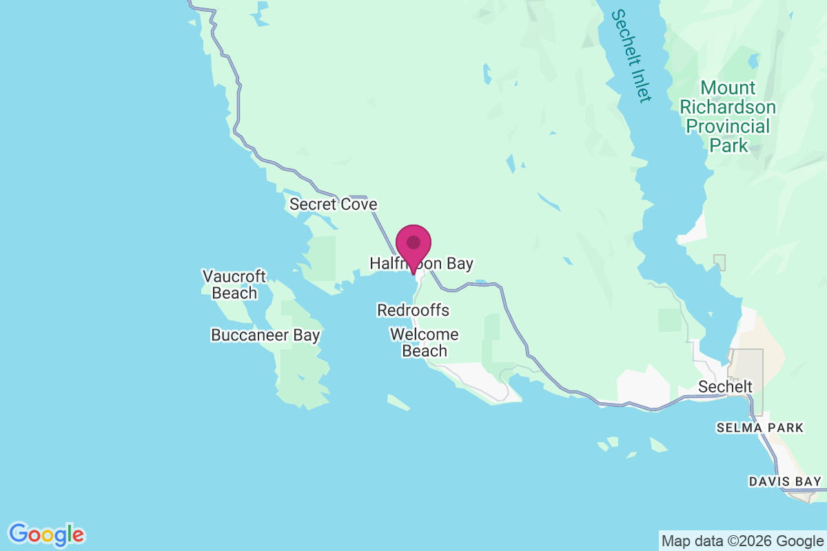 Carte de Halfmoon Bay