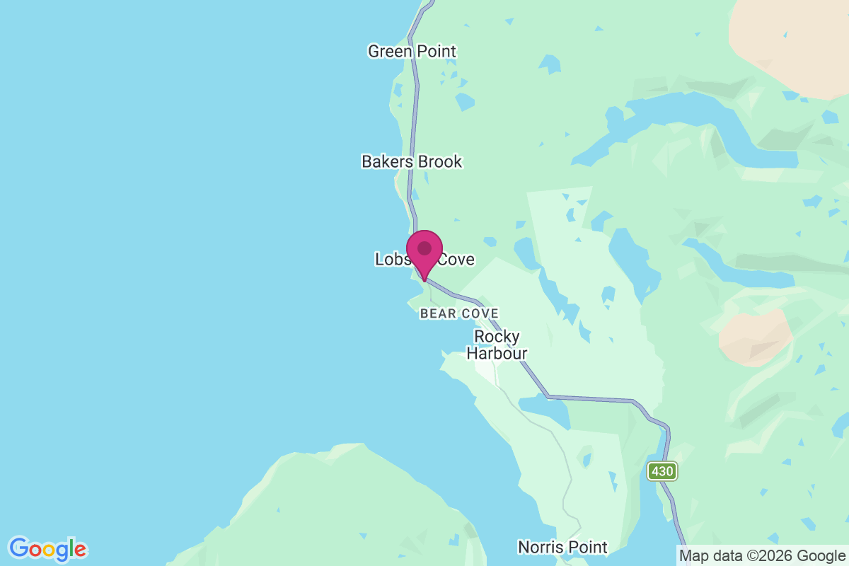 Carte de Lobster Cove