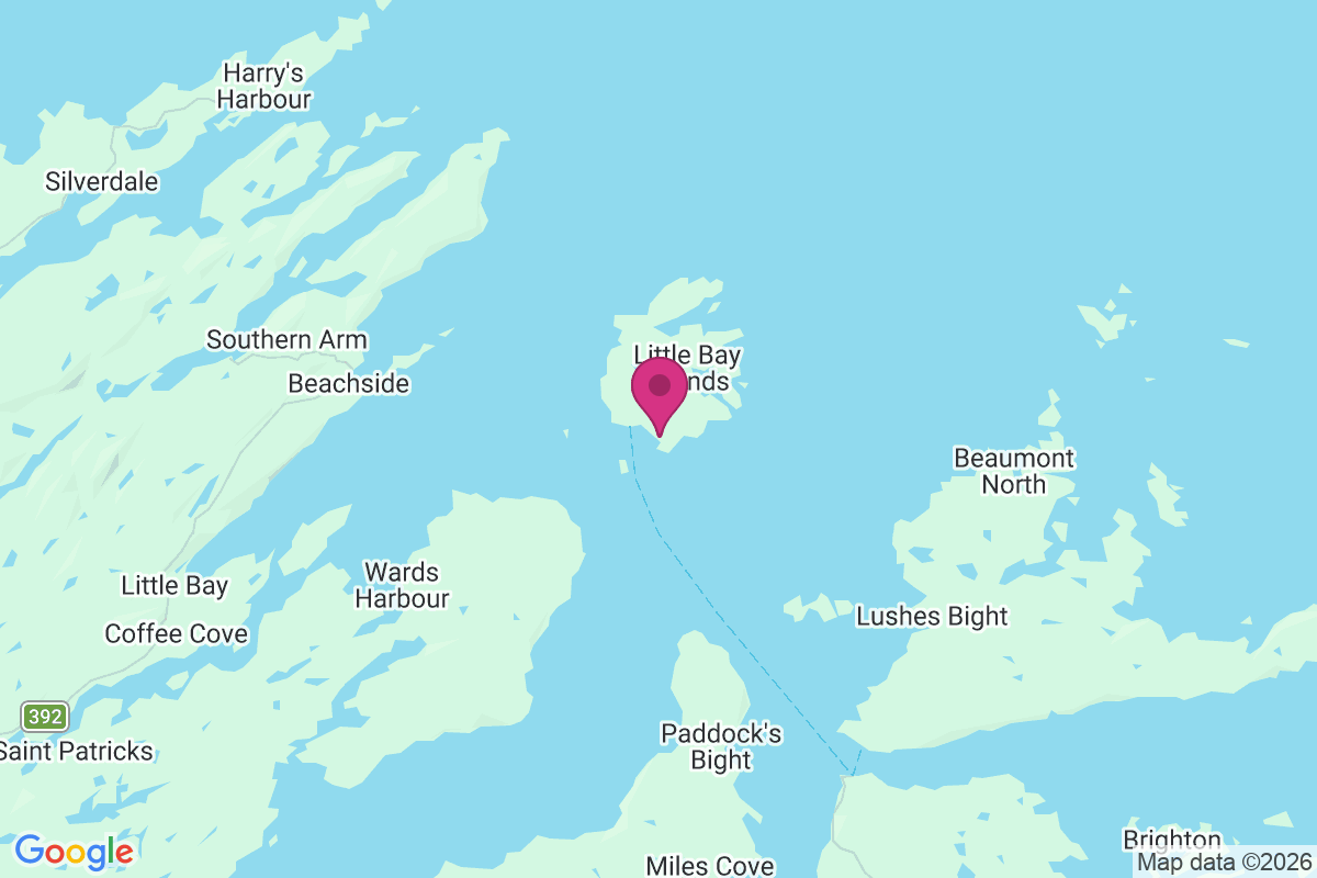 Carte de Little Bay Island