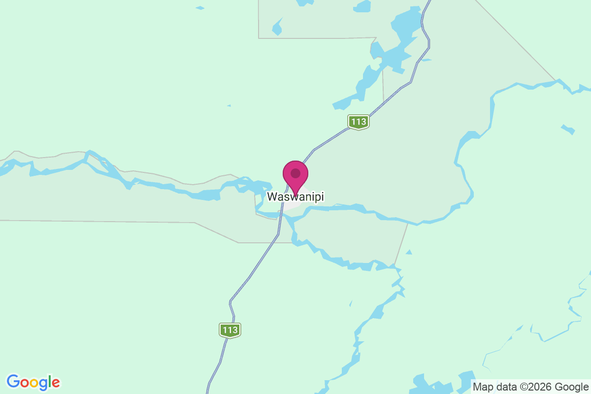 Carte de Waswanipi