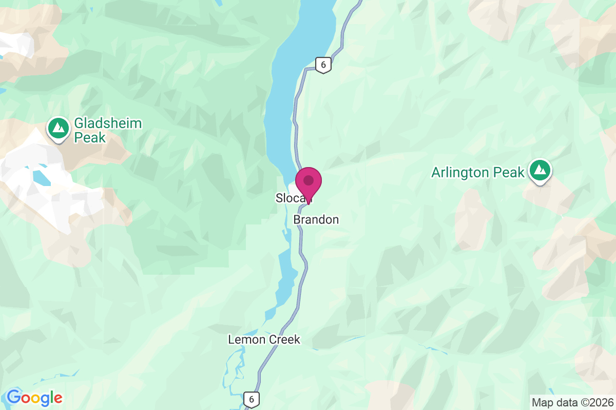Carte de Slocan