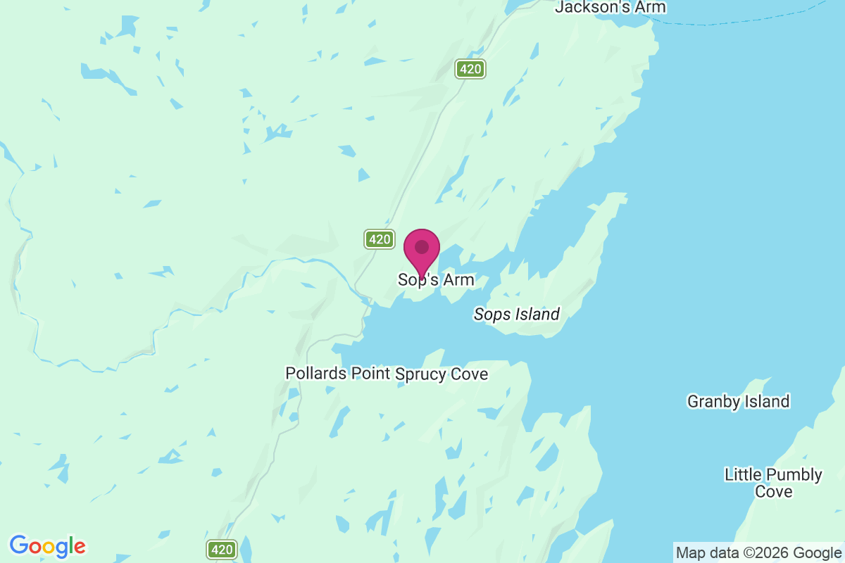 Carte de Pollards Point