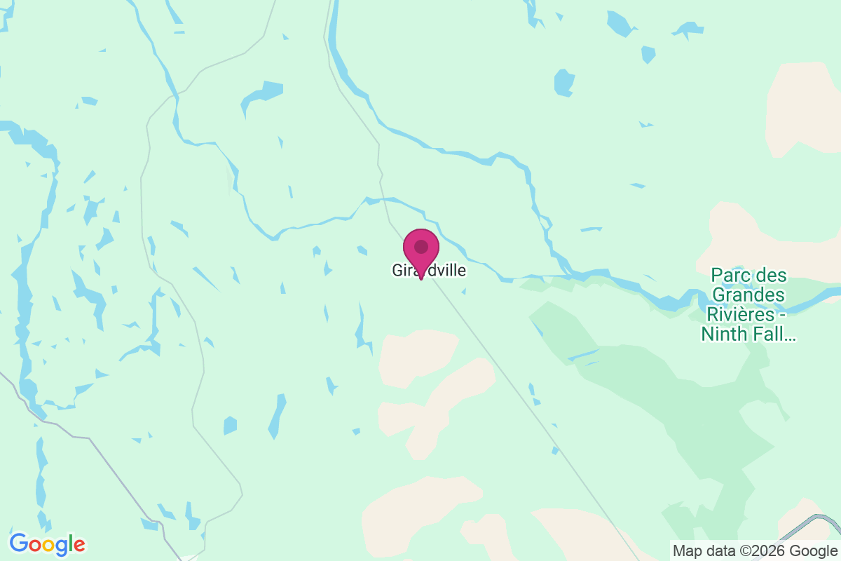 Carte de Girardville Centre