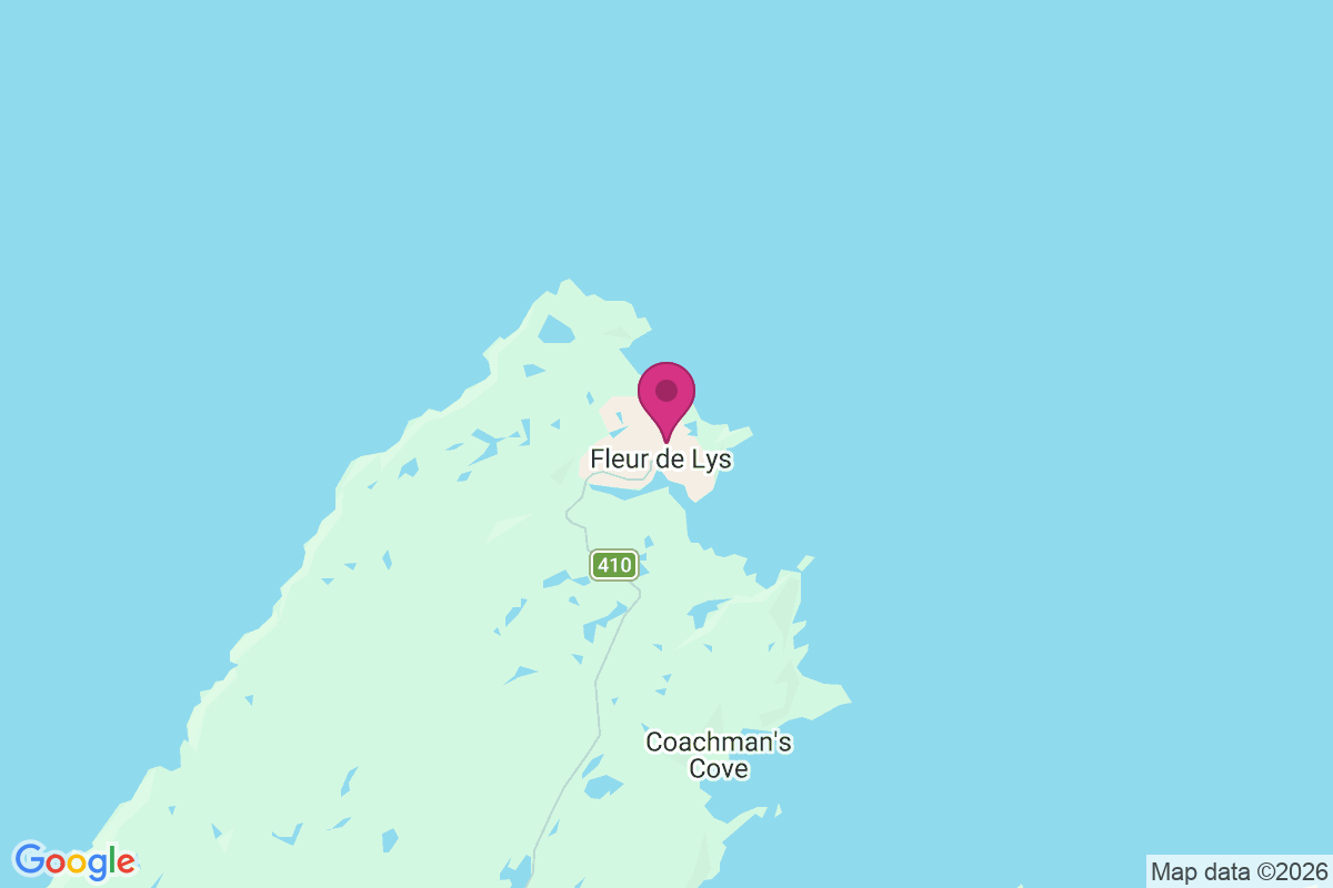 Carte de Coachmans Cove