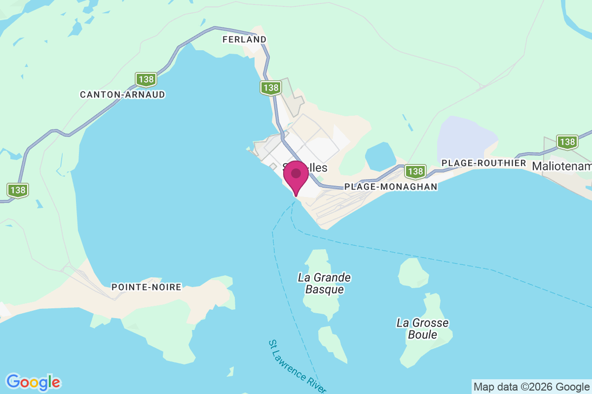 Carte de Sept-Îles