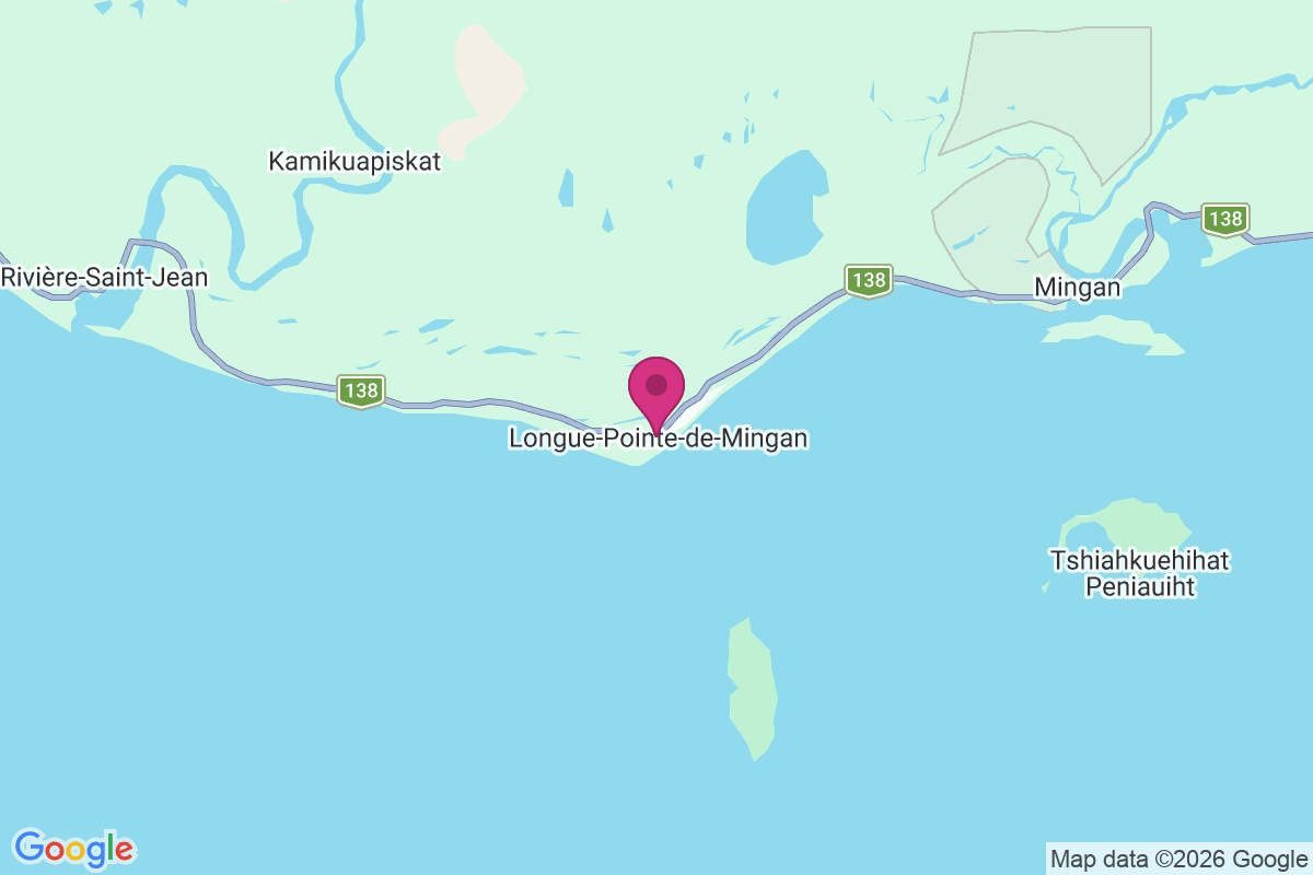 Carte de Longue-Pointe-de-Mingan