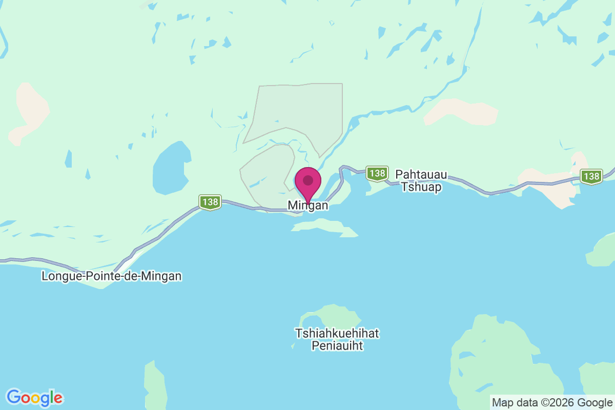 Carte de Mingan