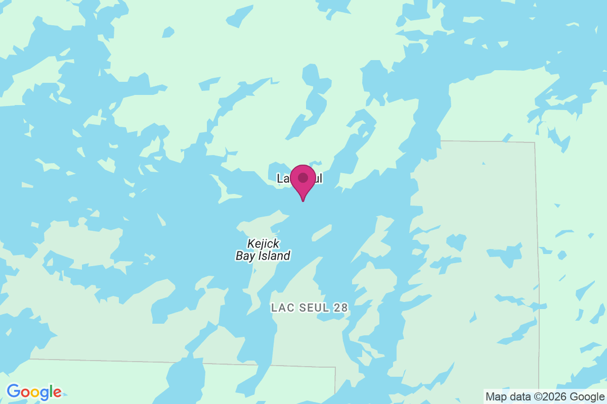 Carte de Lac Seul Post
