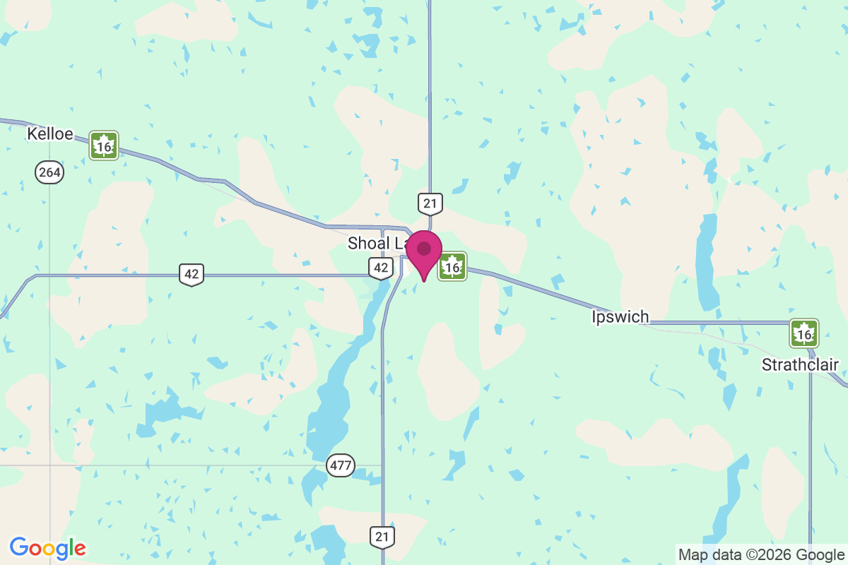 Carte de Shoal Lake