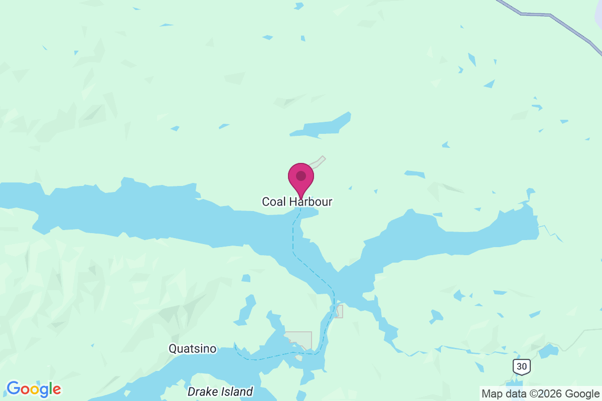 Carte de Coal Harbour