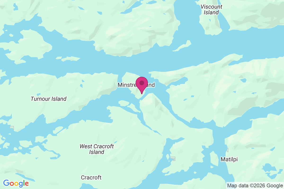 Carte de Minstrel Island