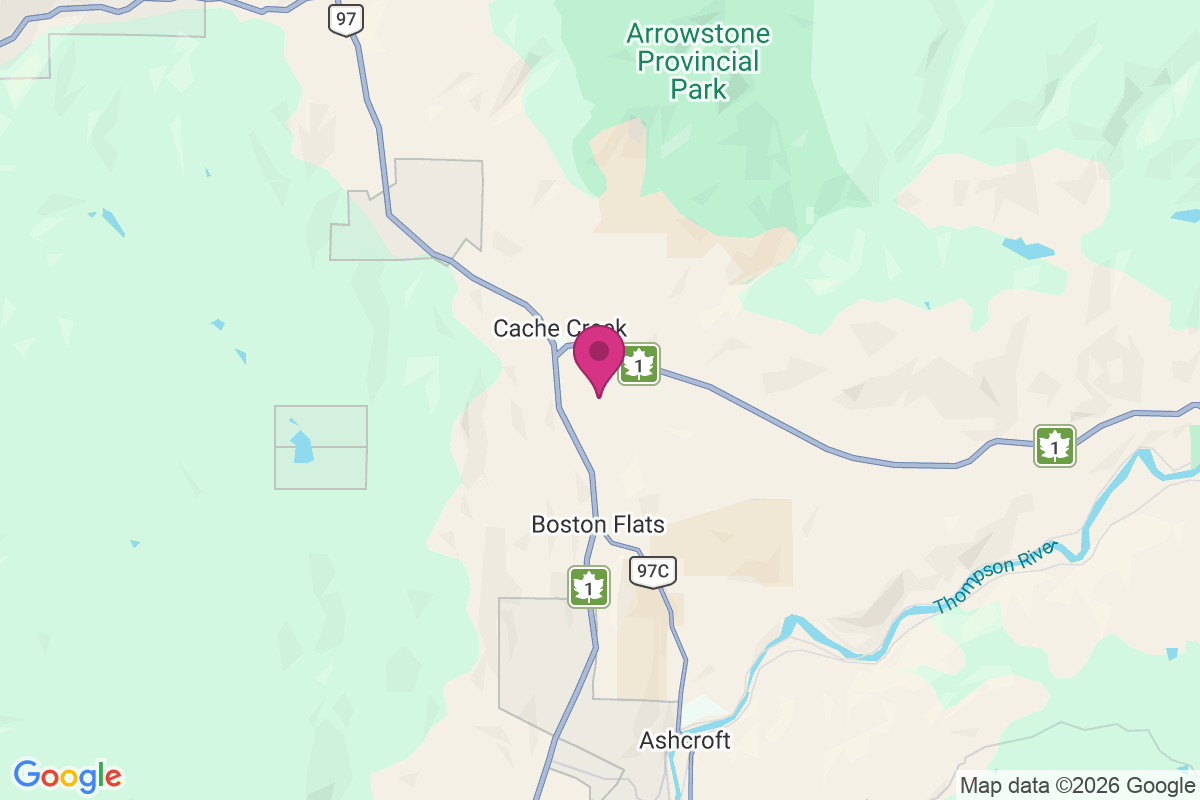 Carte de Cache Creek