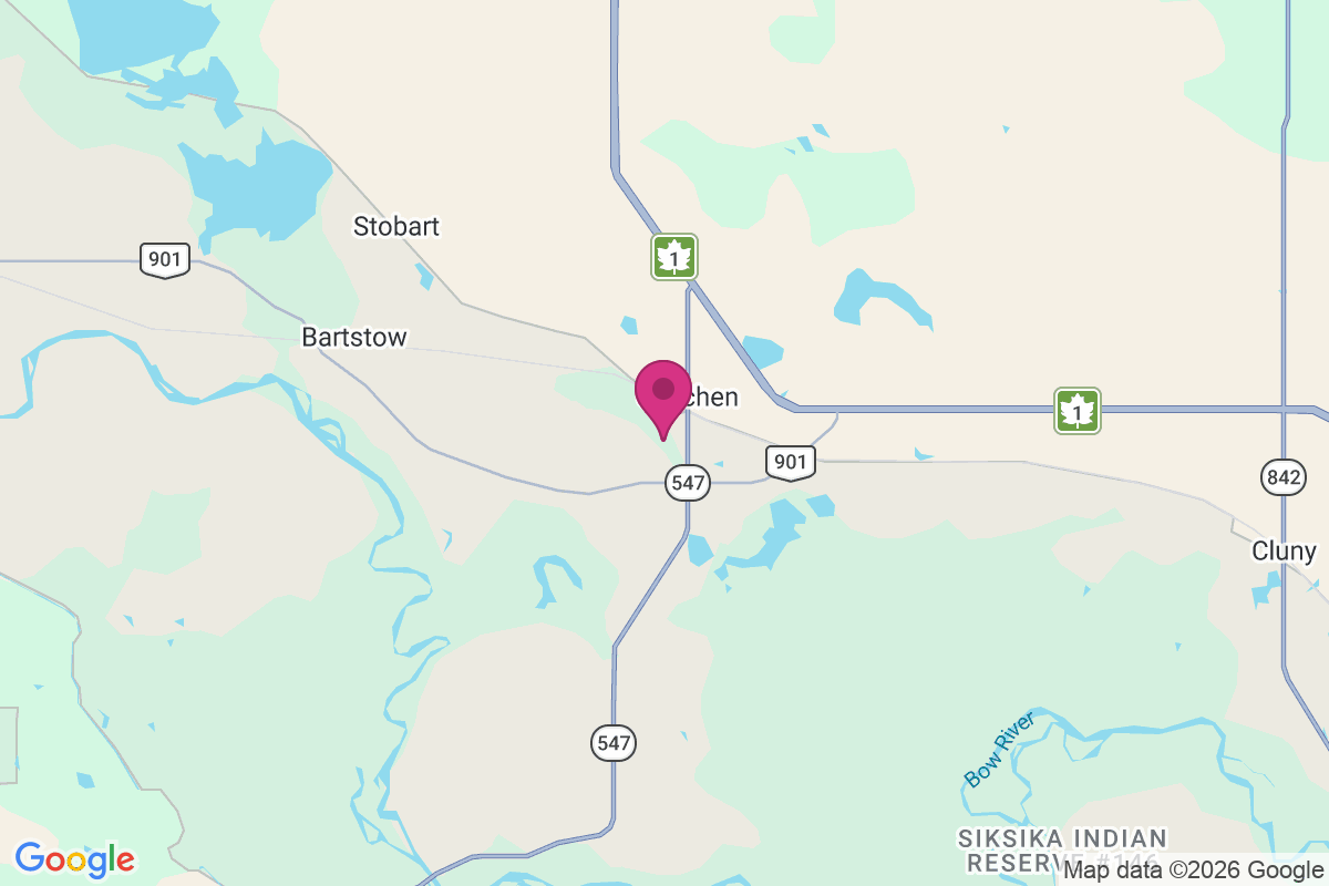 Carte de Siksika