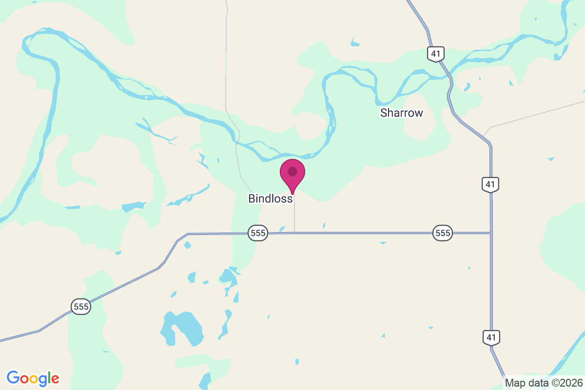 Carte de Bindloss