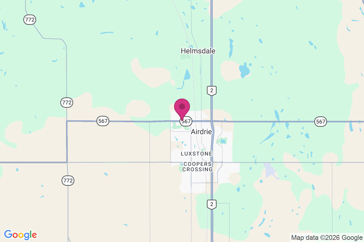 Carte de Airdrie