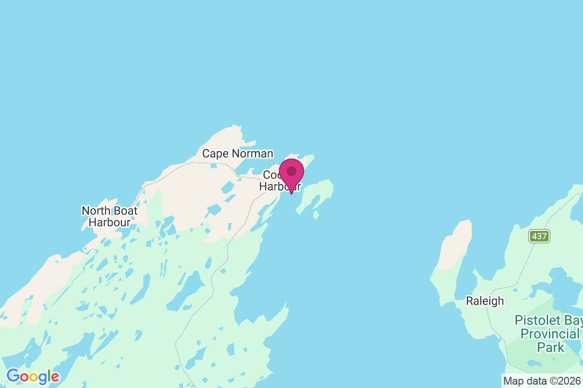 Carte de Cook Harbour