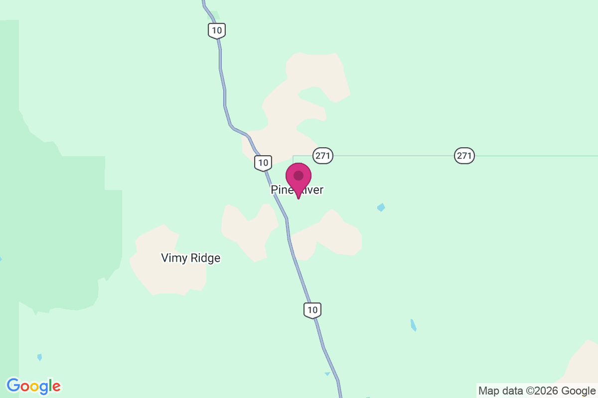 Carte de Pine River