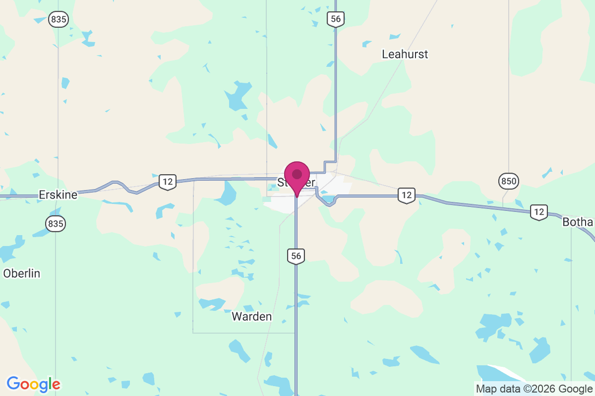 Carte de Stettler
