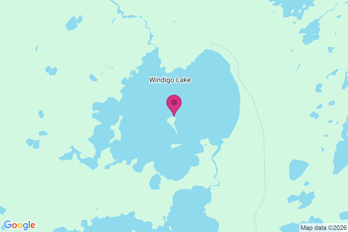Carte de Windigo Lake