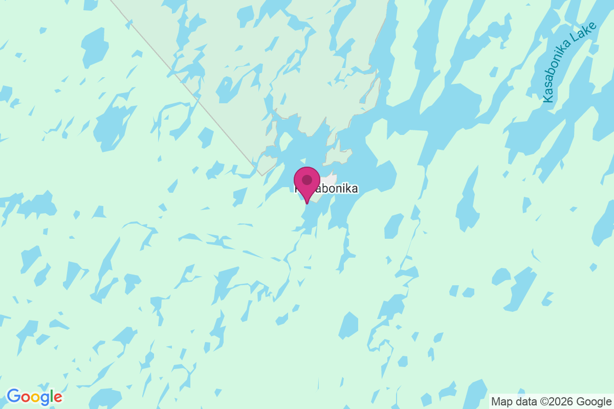 Carte de Kasabonika
