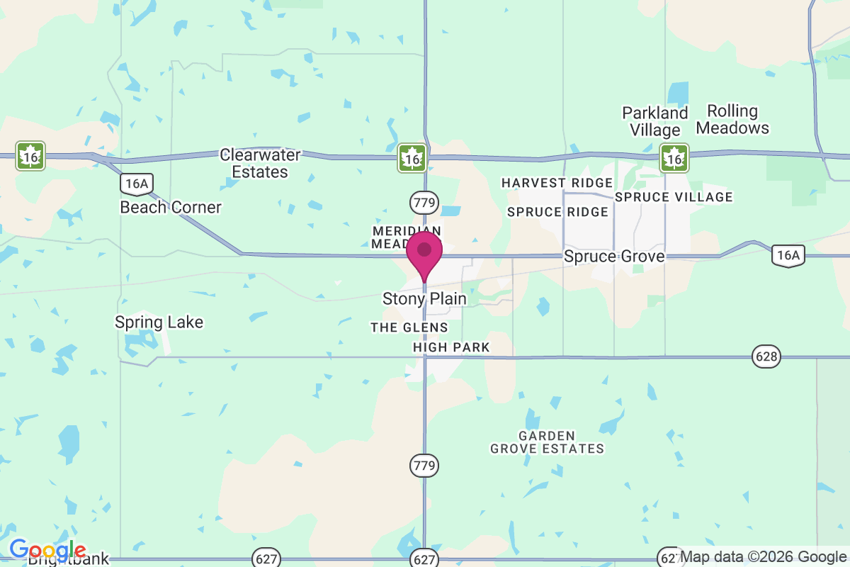 Carte de Stony Plain