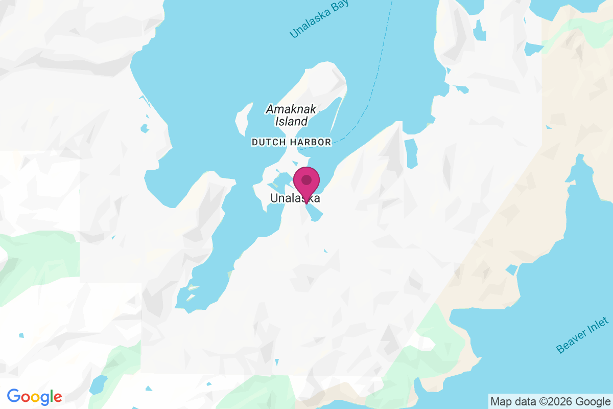 Carte de Unalaska