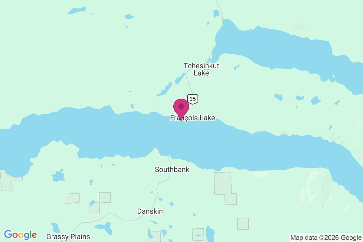 Carte de Francois Lake