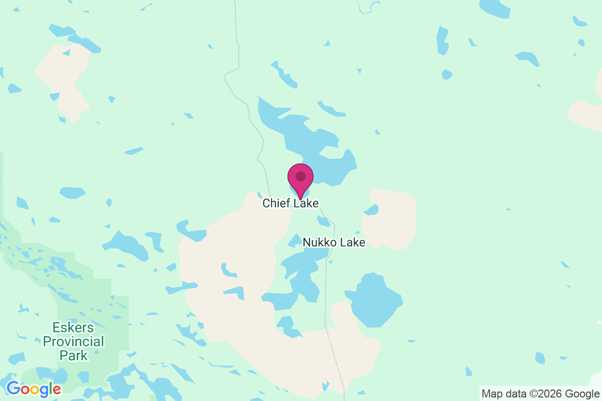 Carte de Chief Lake