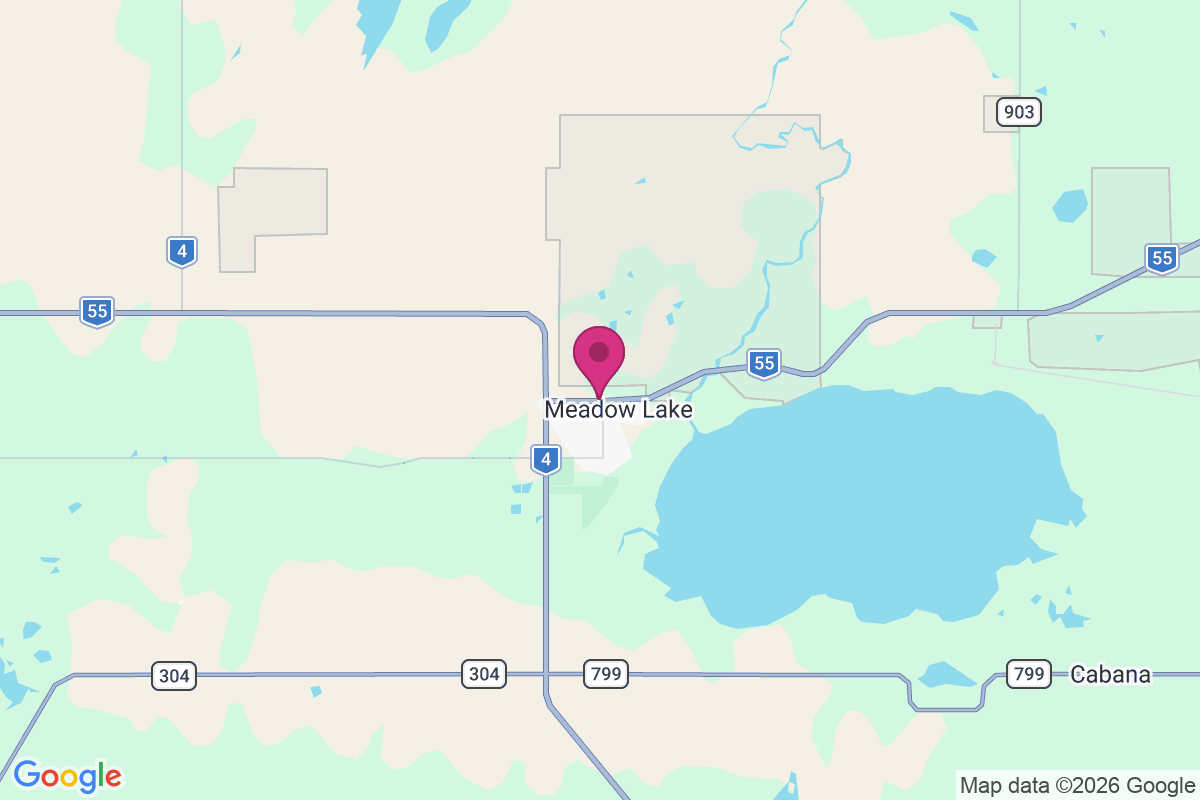Carte de Meadow Lake