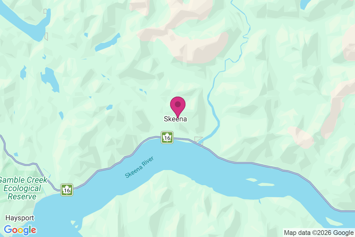 Carte de Skeena